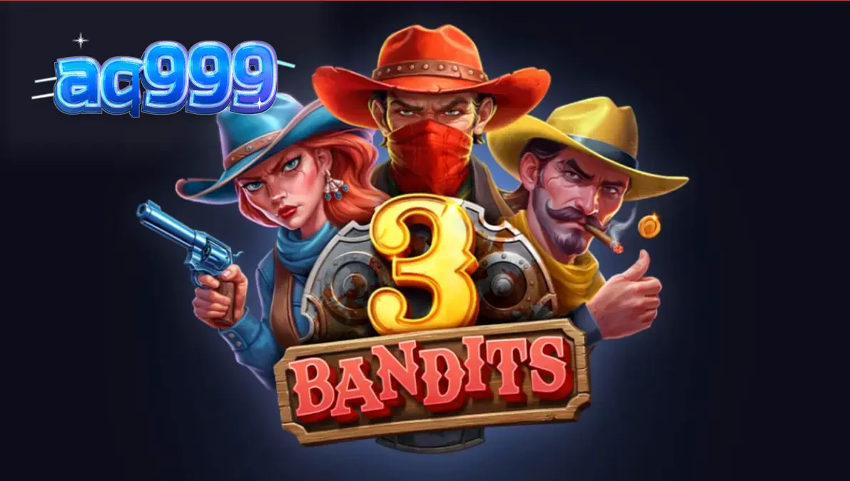 3 Bandits স্লট গেমের ওয়াইল্ড ওয়েস্ট থিমযুক্ত ইন্টারফেস